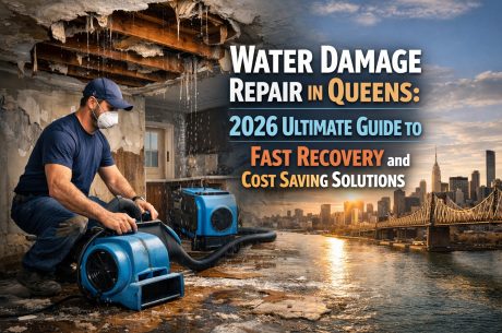 Water damage repair in Queens