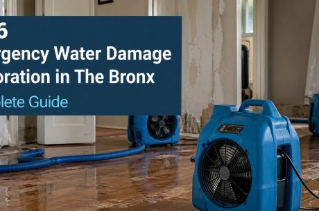 Emergency water damage restoration in The Bronx