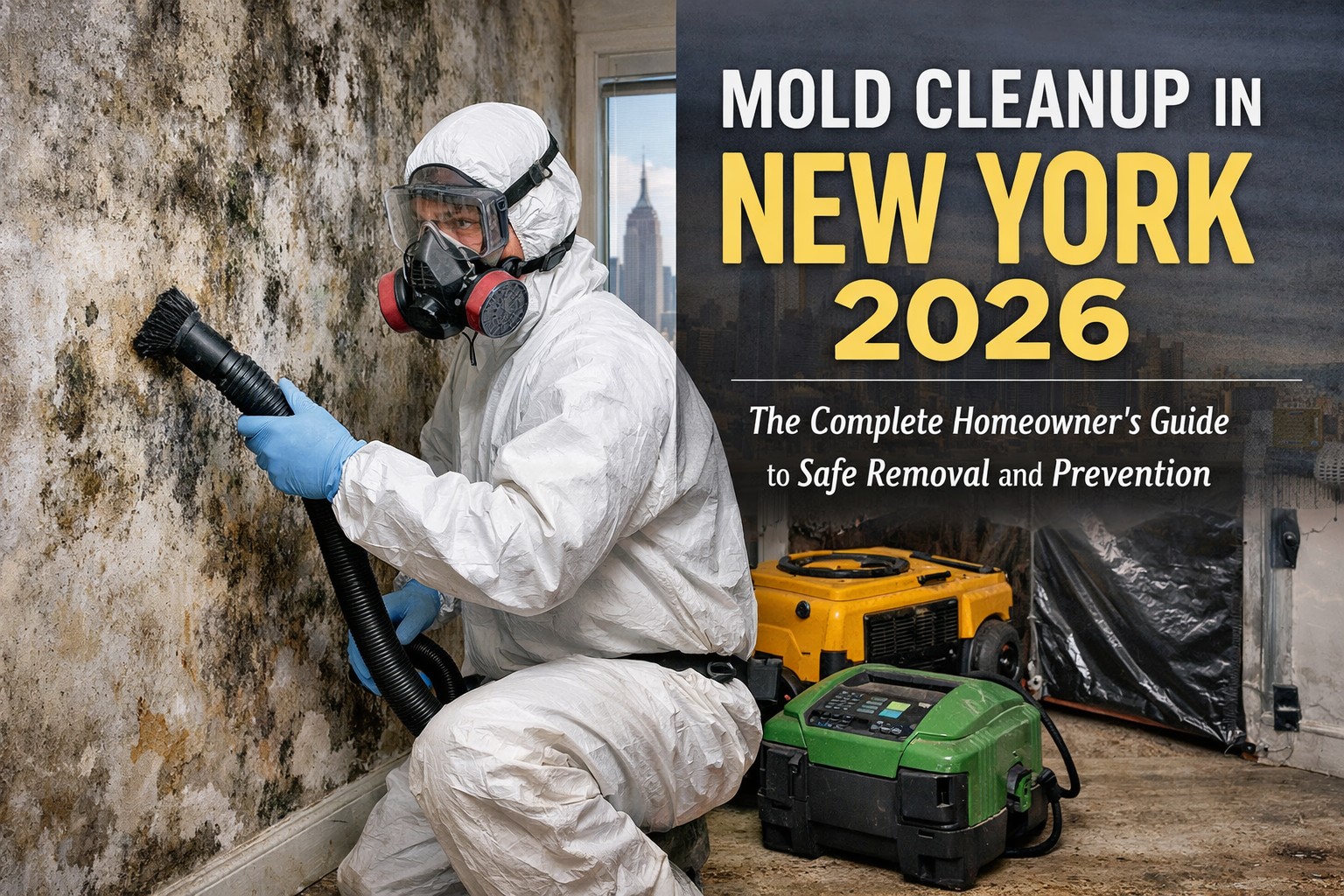 Mold Cleanup in New York 2026: The Complete Homeowner’s Guide to Safe Removal and Prevention