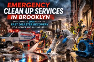 Emergency clean up services in Brooklyn