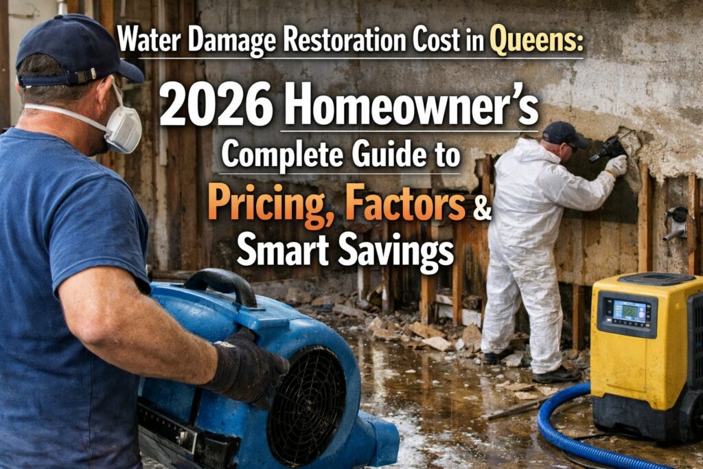 Water Damage Restoration Cost in Queens