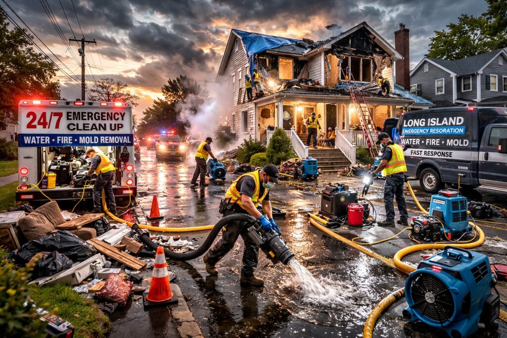 emergency clean up services in Long Island