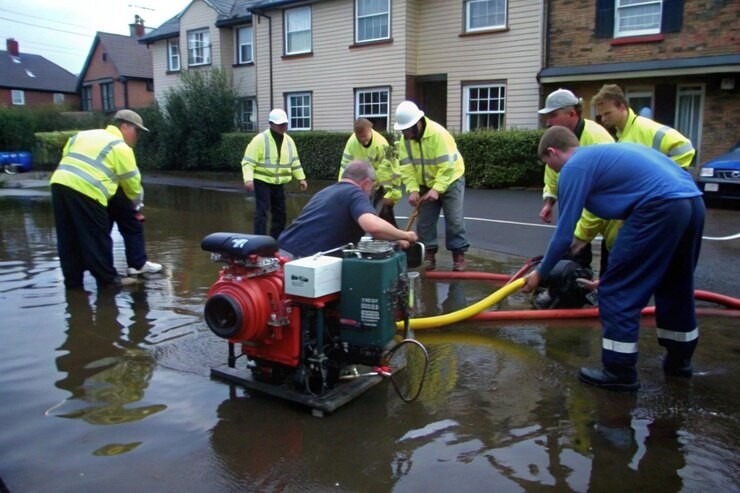 Flood Damage Cleanup Services