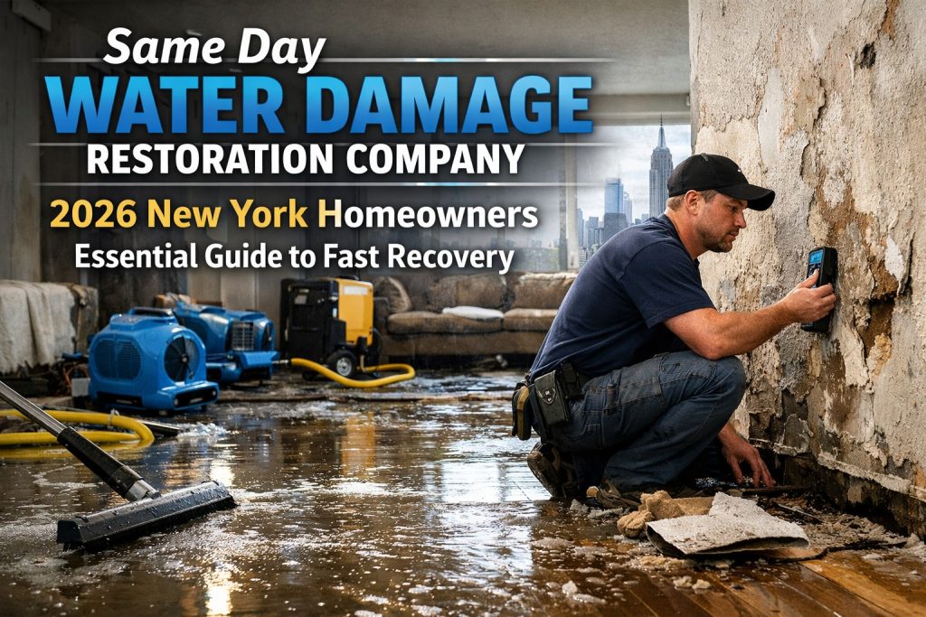 Same Day Water Damage Restoration Company