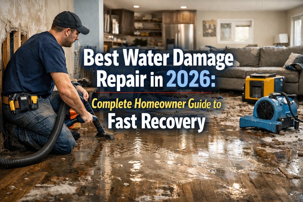 best water damage repair