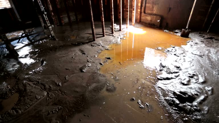 Structural drying equipment for Basement Water Damage Restoration in Mount Vernon