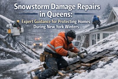 Snowstorm Damage Repairs in Queens