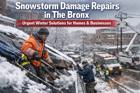 Snowstorm Damage Repairs in The Bronx