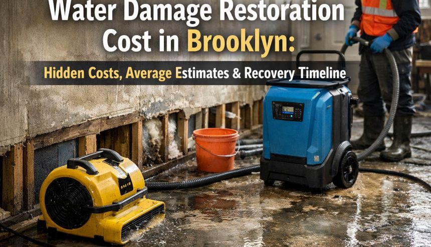 Water Damage Restoration Cost in Brooklyn
