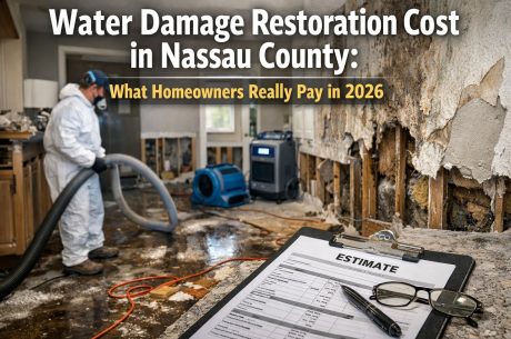 Water Damage Restoration Cost in Nassau County