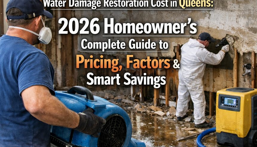 Water Damage Restoration Cost in Queens