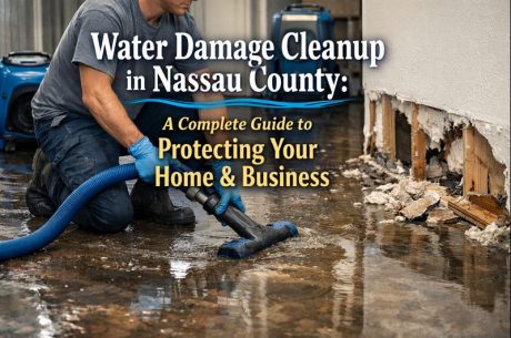 Water damage cleanup in Nassau County
