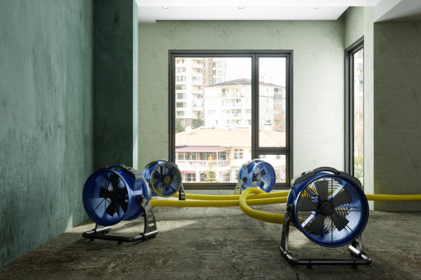 Water Mitigation Pumps at a Residential site for Water Damage Restoration in Mount Vernon