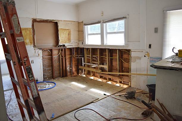 A behind the scenes look at the kitchen remodeling in Mount Veron 