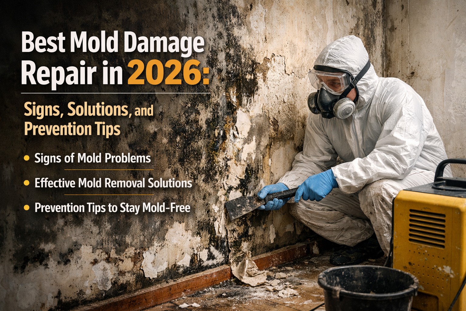 Best Mold Damage Repair in 2026: Signs, Solutions, and Prevention Tips