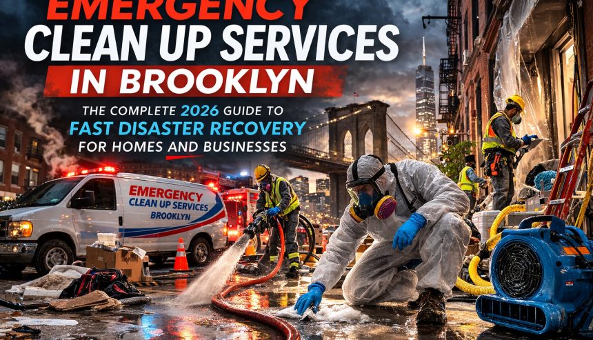 Emergency clean up services in Brooklyn