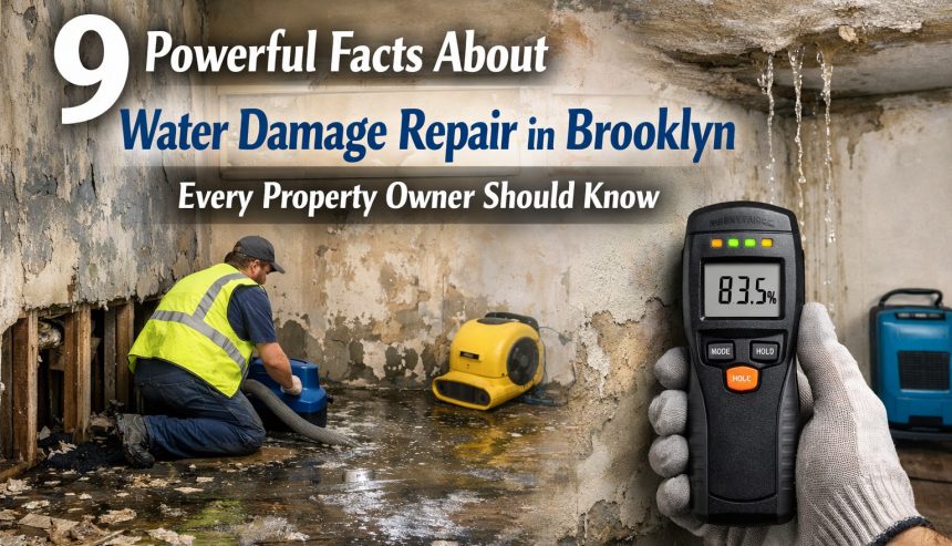 Water damage repair in Brooklyn