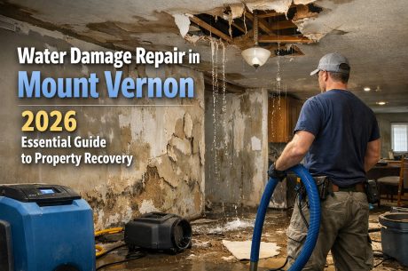 Water damage repair in Mount Vernon