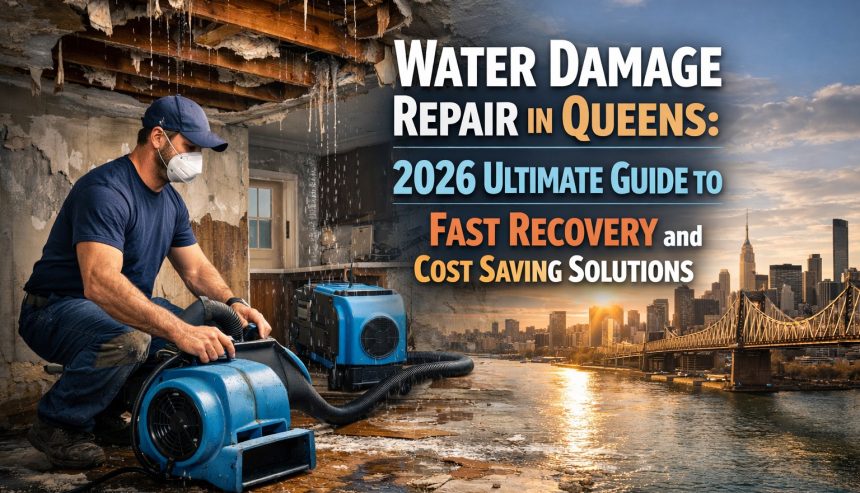 Water damage repair in Queens
