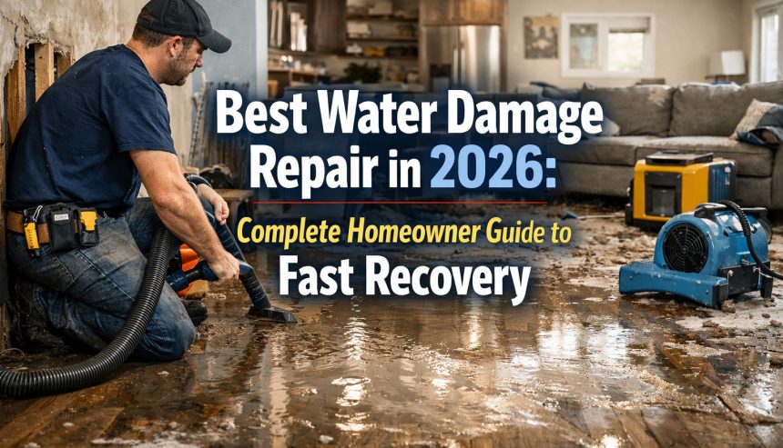 best water damage repair