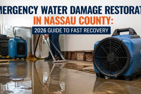 Emergency water damage restoration in Nassau County