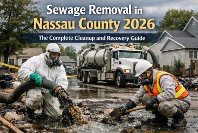 fast sewage removal in Nassau County