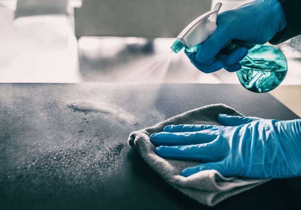 Cleaning and Sanitizing