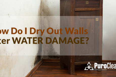 How To Dry Wet Walls After Water Damage