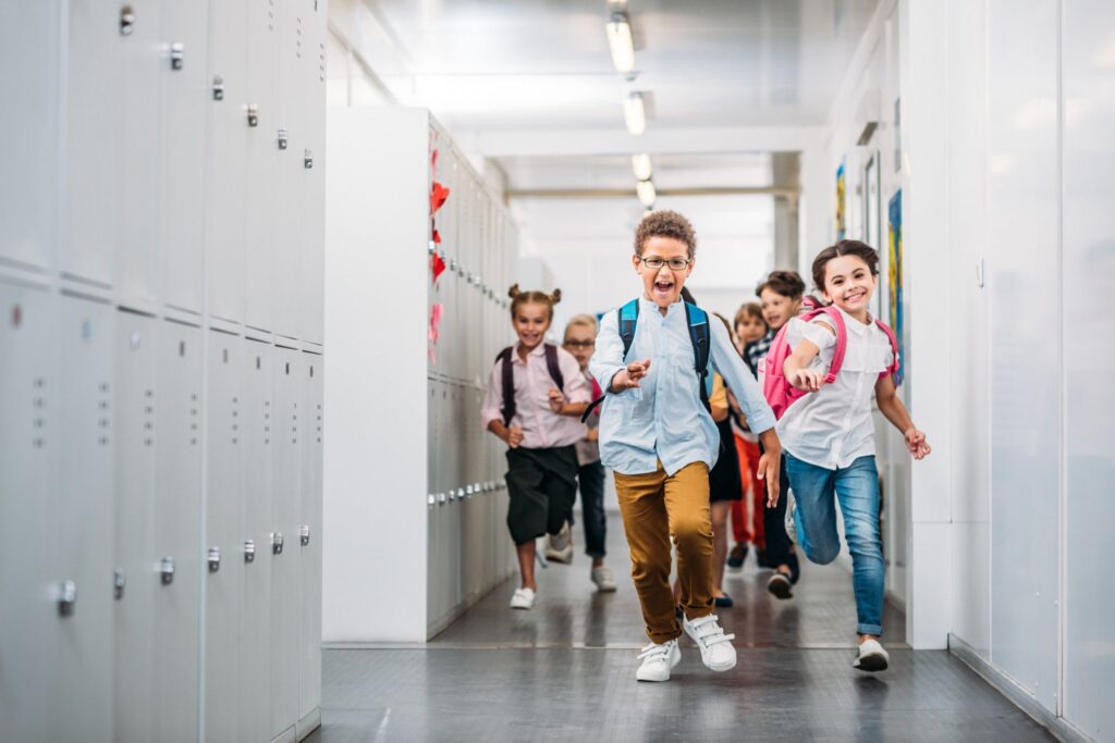 Children in educational facilities in Sterling
