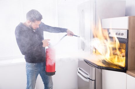 Cleaning Up After Fire Suppression System Discharge