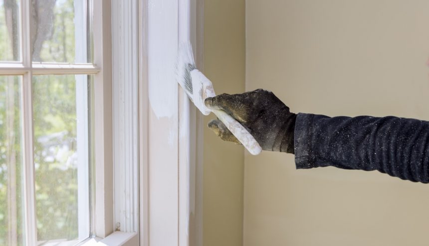how to remove mold that has been painted over