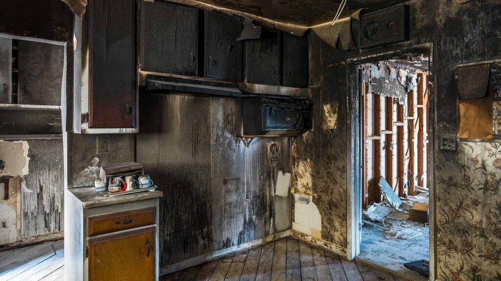 fire damage restoration