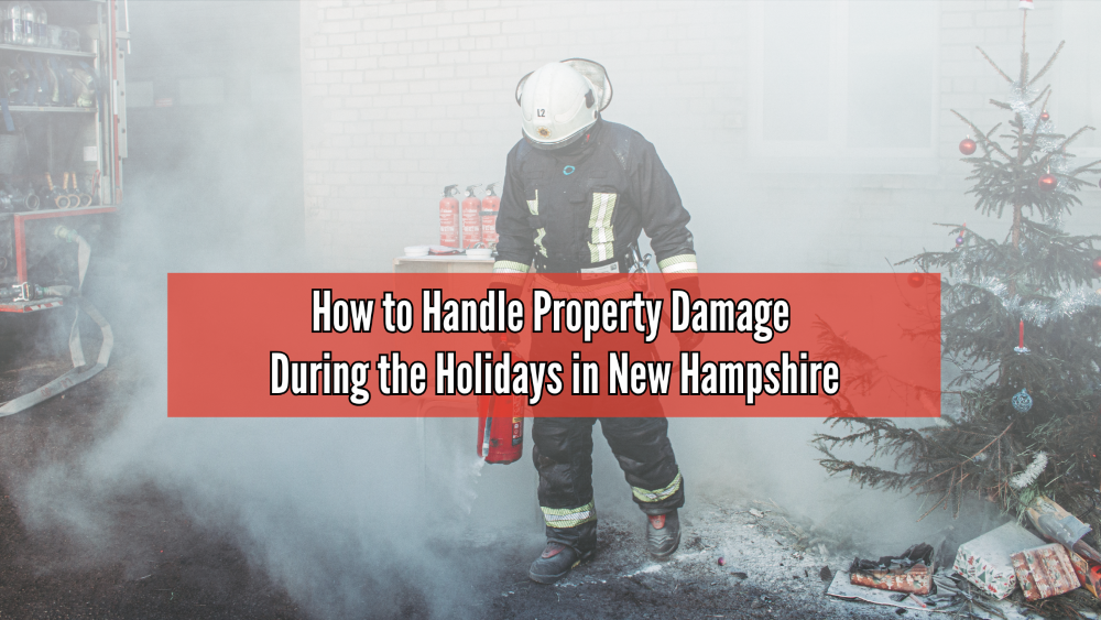 PuroClean New Hampshire explains How to Handle Property Damage During the Holidays