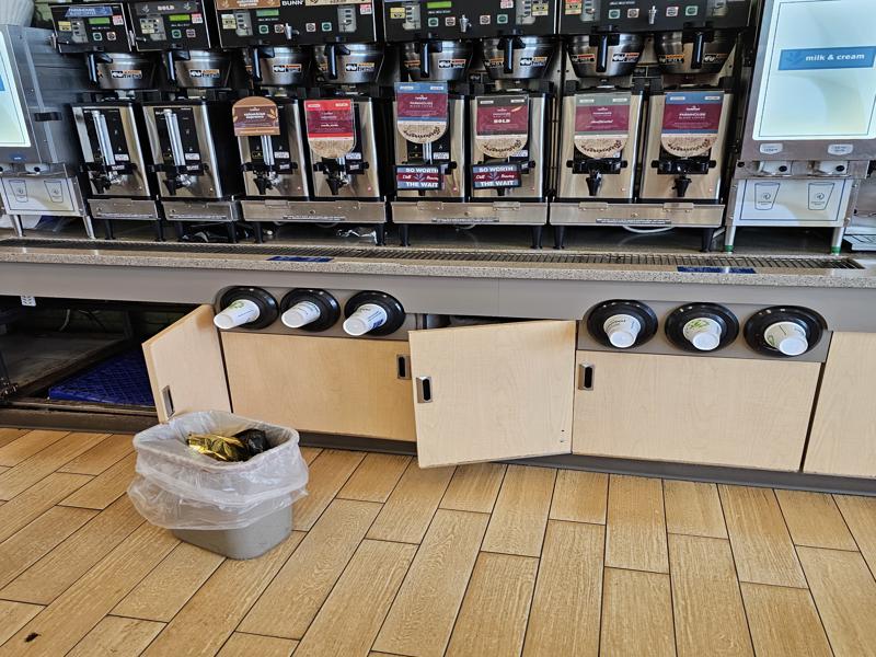 Somersworth NH Gas Station Coffee Station Water and Mold Damage