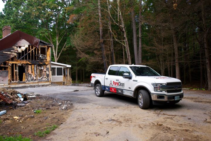 Dover New Hampshire House Fire. PuroClean to the rescue.