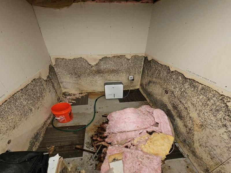 Burping a basement ventilation- mold prevention