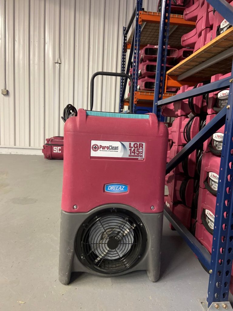 Burping a basement equipment 