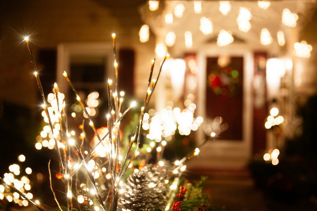 Holiday outdoor lights
\