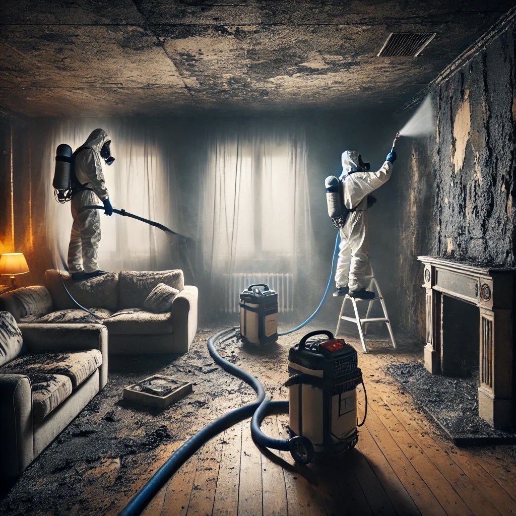 Fire and Smoke Damage Restoration: Restoring Both the Seen and Unseen Damage