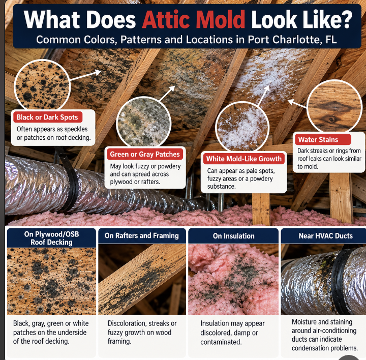 what does attic mold cleanup
