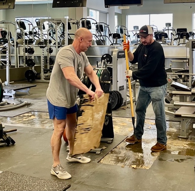 owners helping out after water main rupture