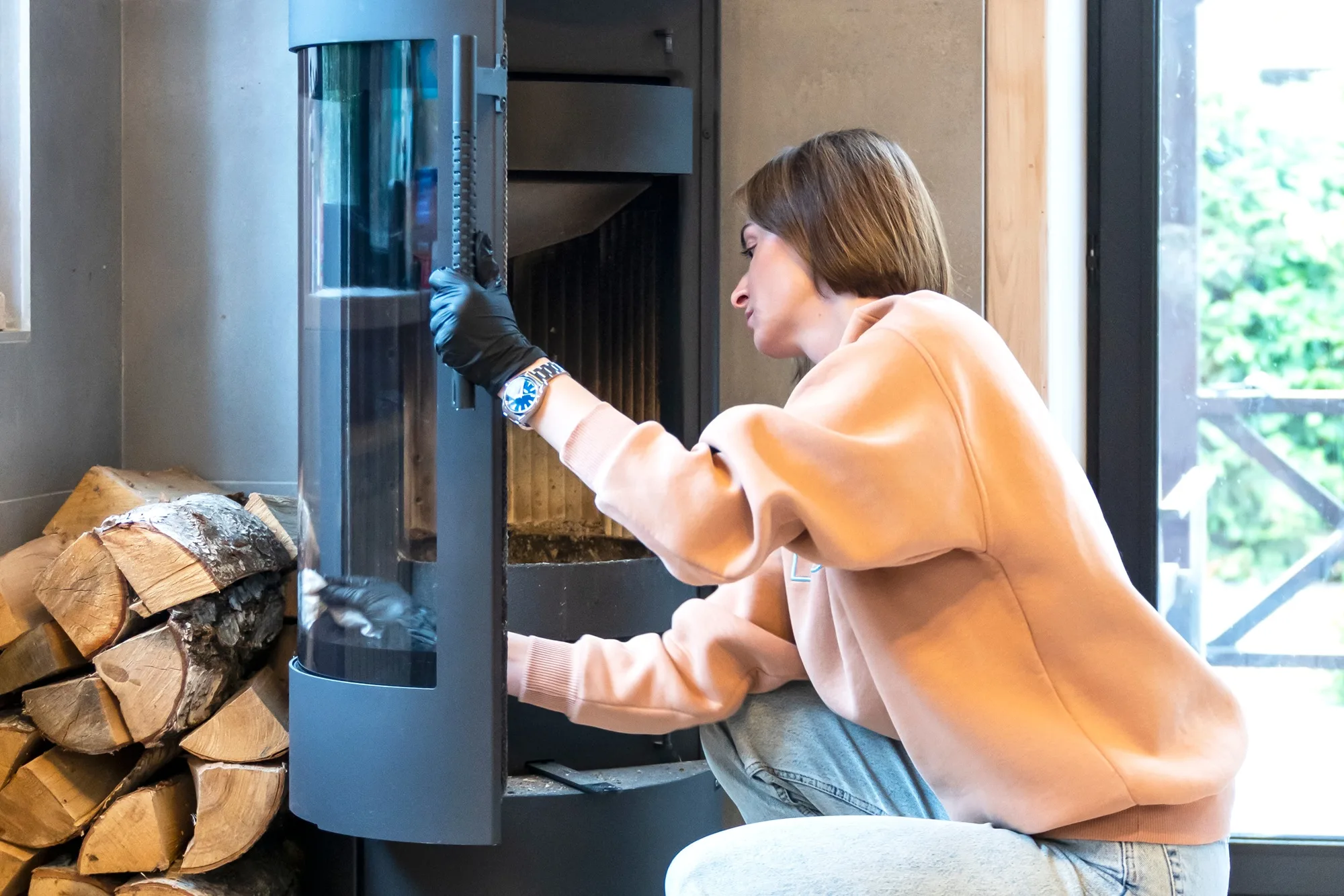 winter home maintenance: fireplace cleanup