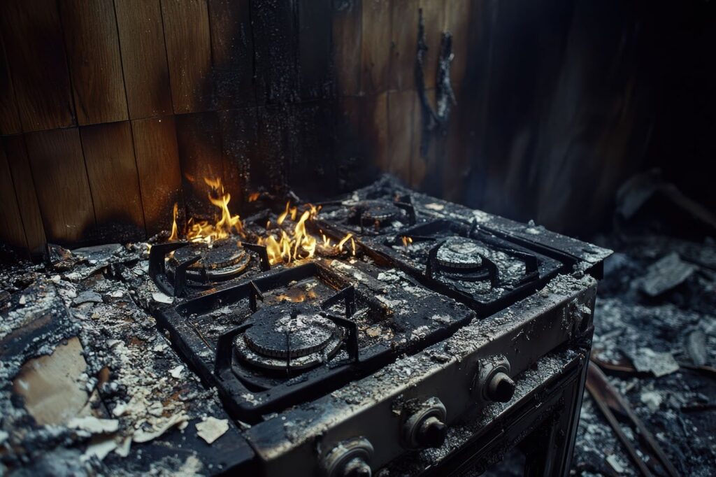 house fire