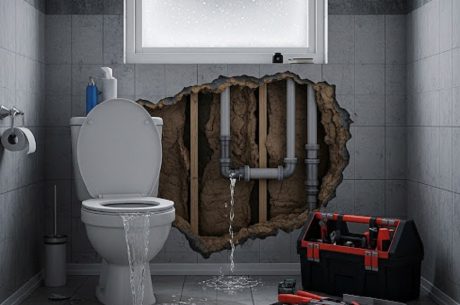 Frozen Toilet Overflows