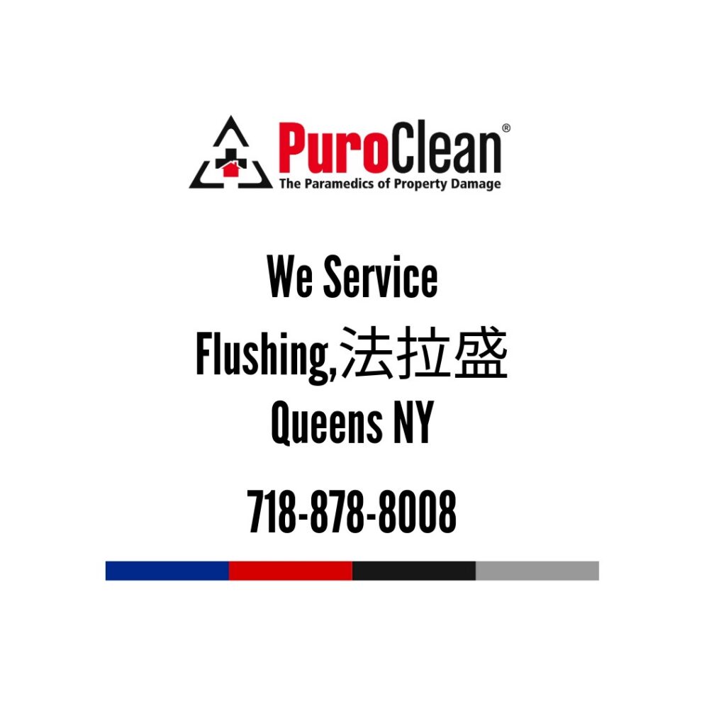 PuroClean offers property damage services in Flushing, Queens, NY, with contact number 7