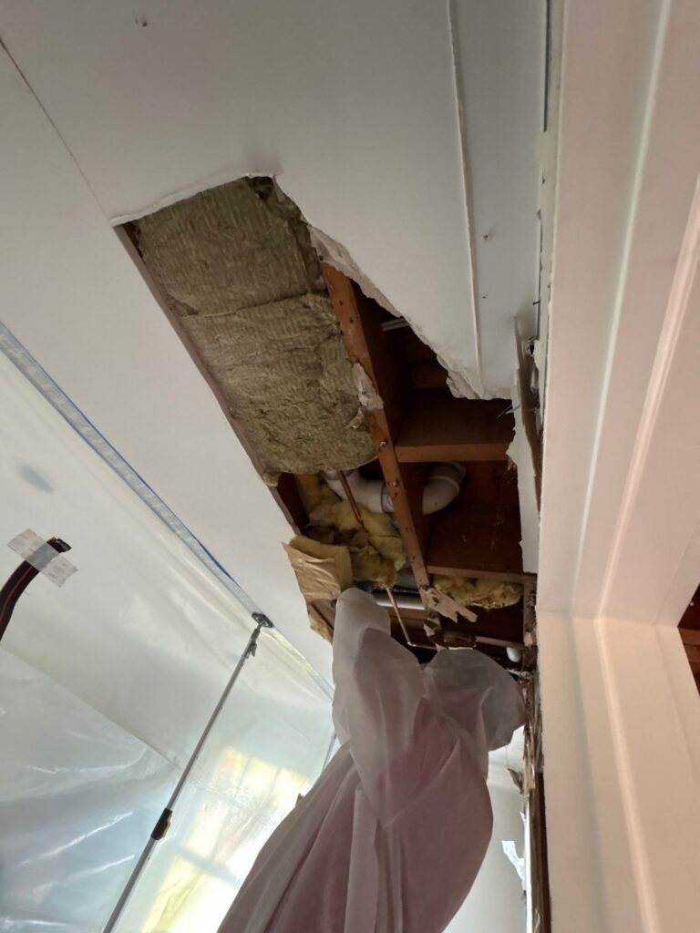 water damage after spring storms