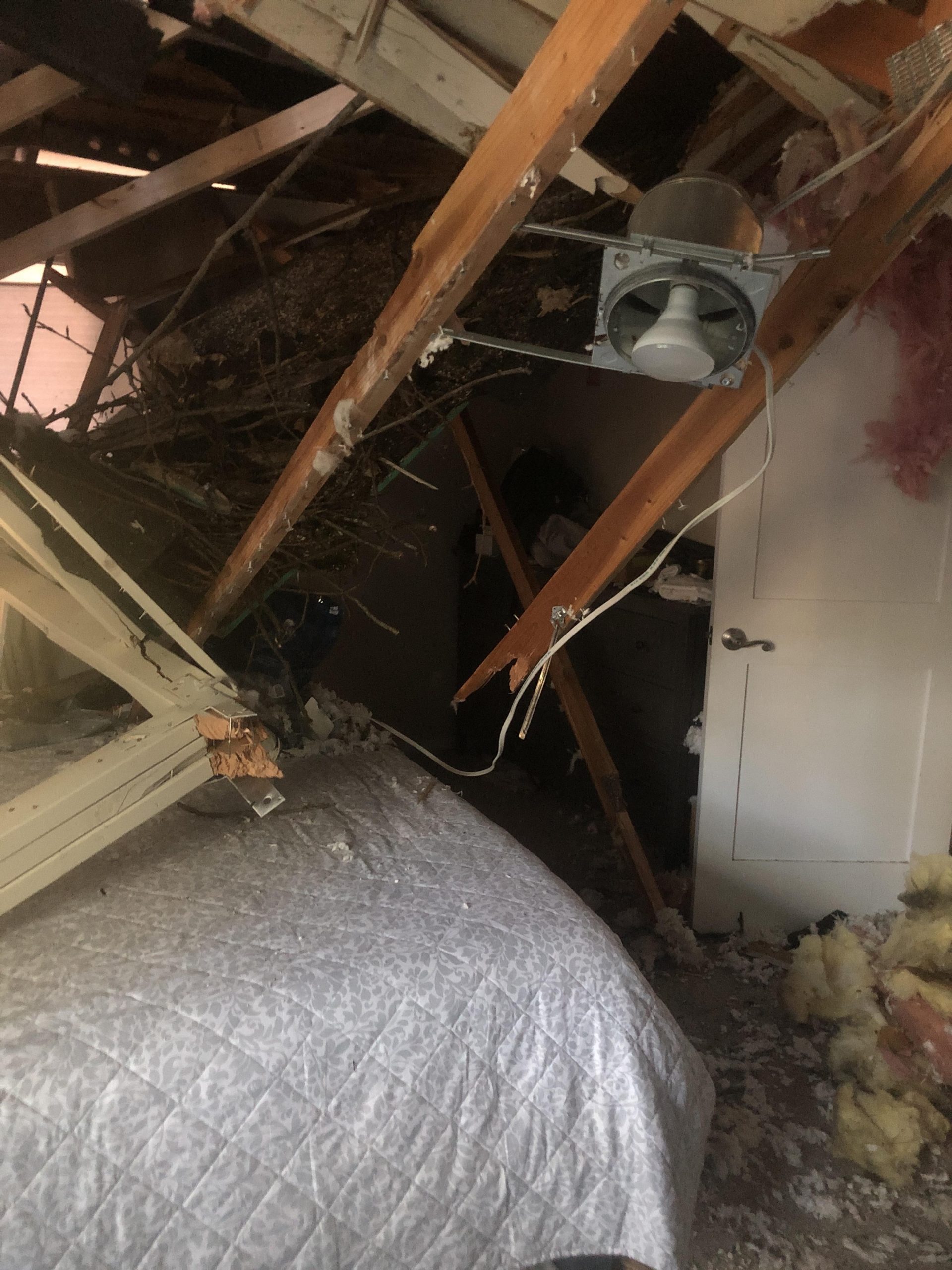 Bedroom damage and content protection