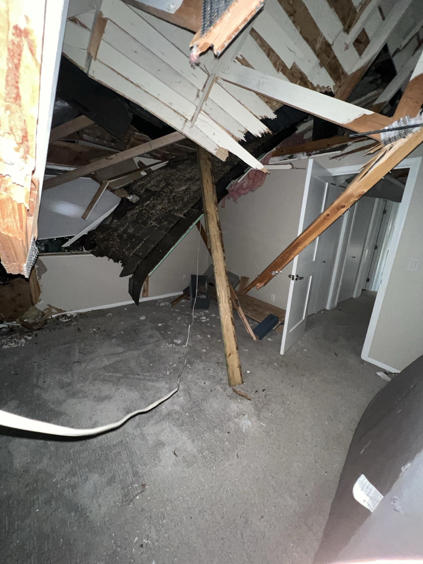 Ceiling repair and restoration work