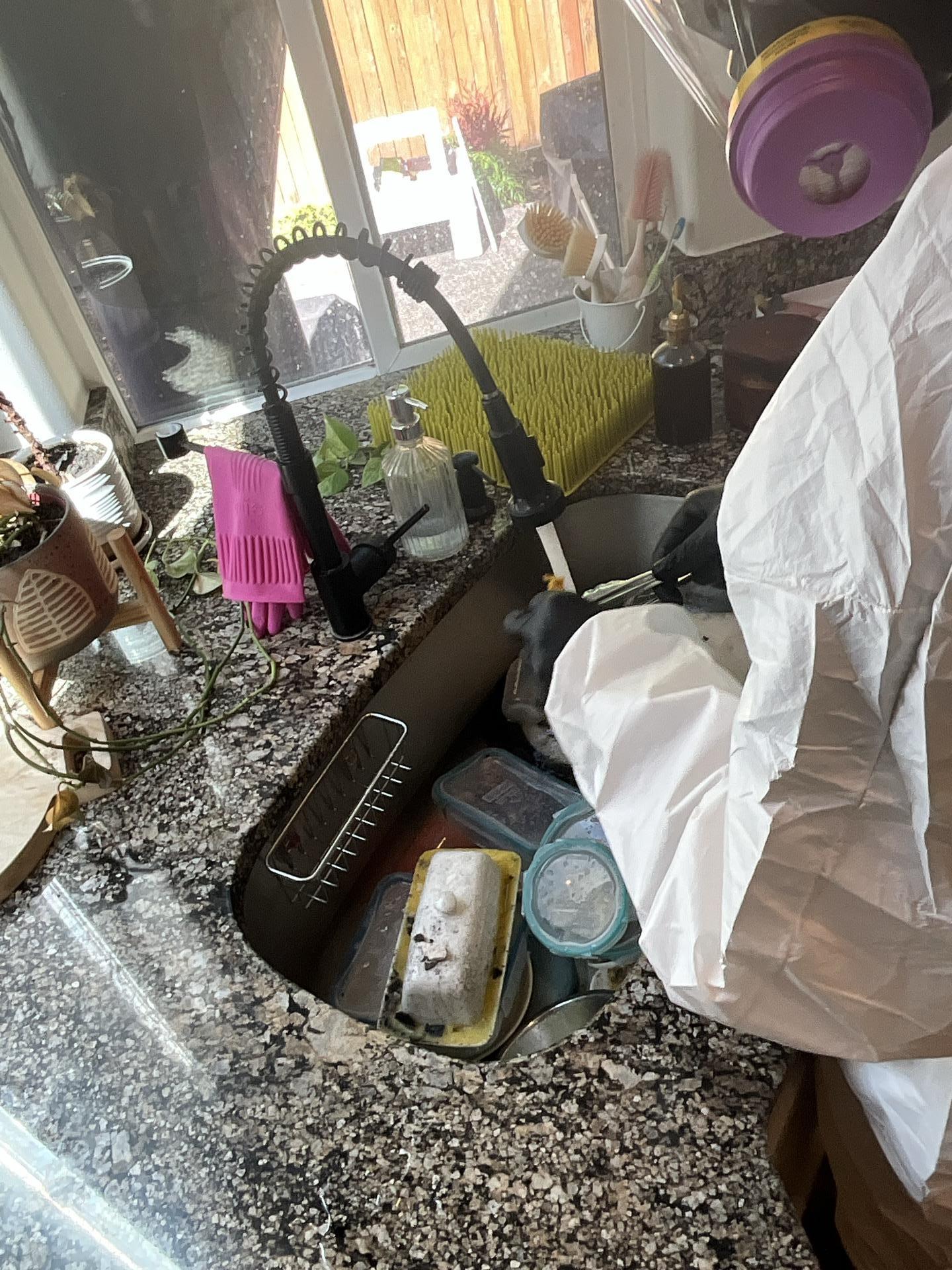 Professional contents cleaning process