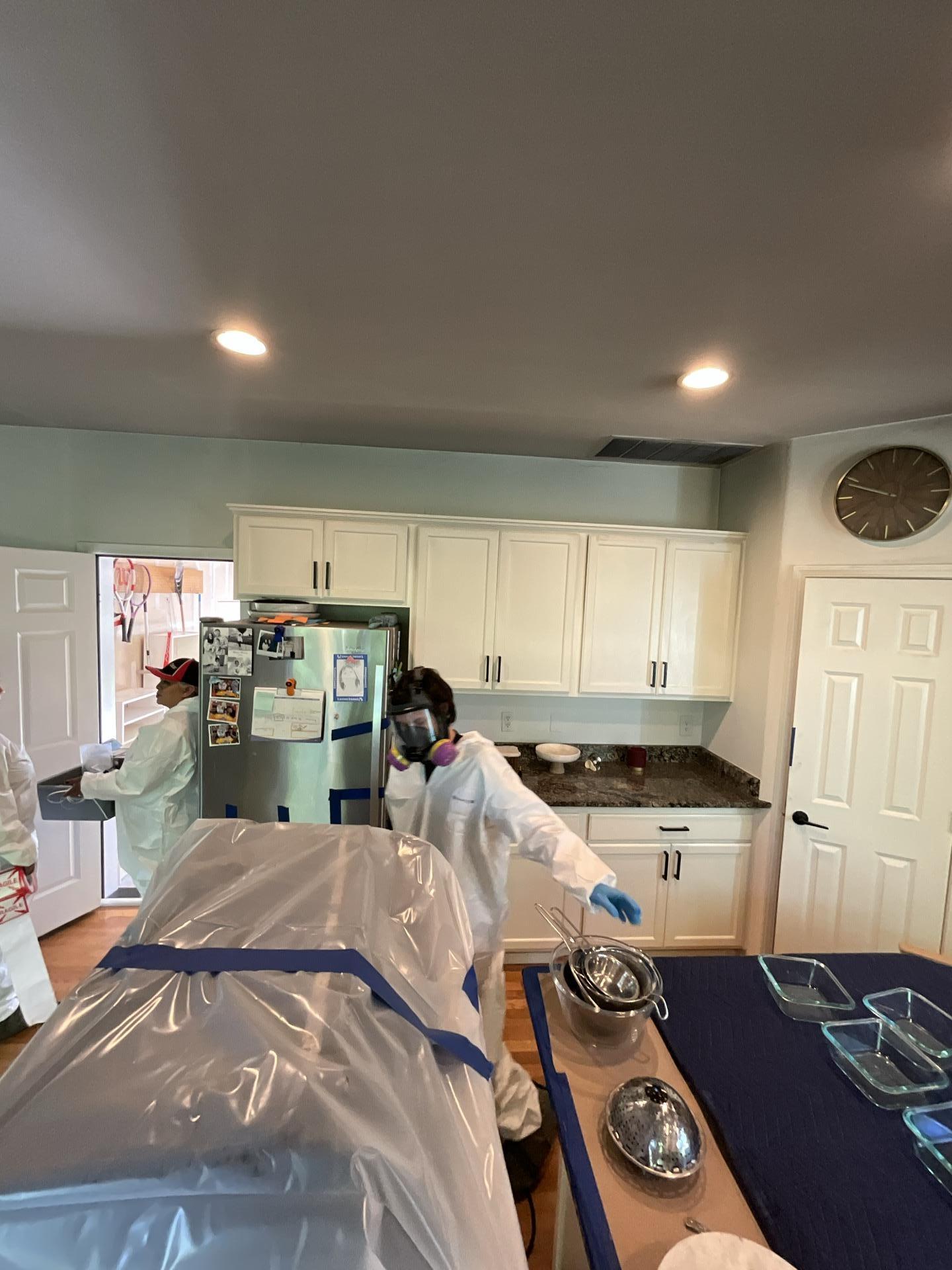 Professional fire damage restoration